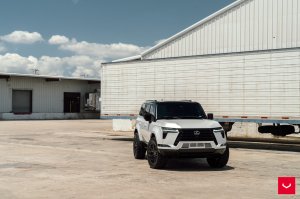 Lexus GX 550 Custom Wheels - HF6-4 by Vossen - Gloss Black